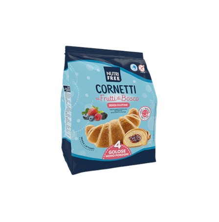 NUTRIFREE Cornetti Integrali Frutti di Bosco